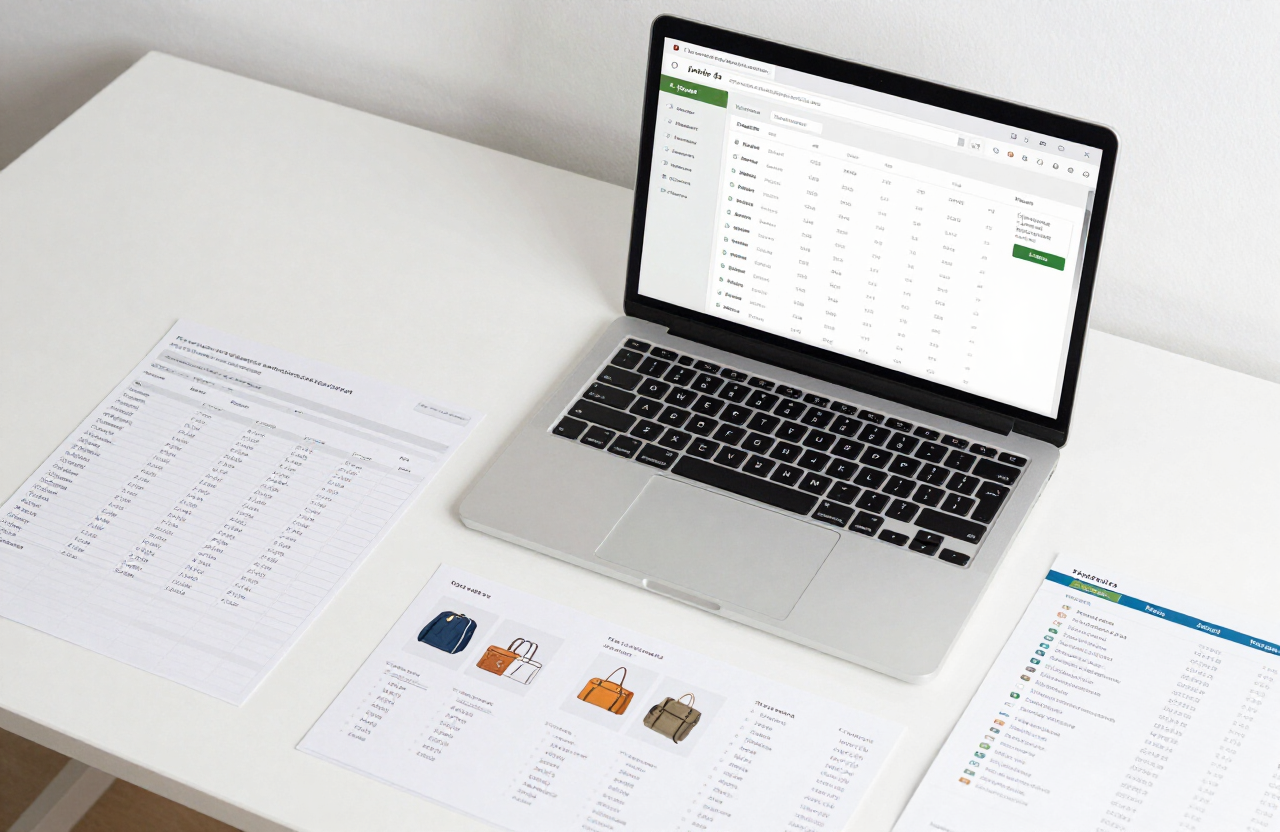 E-commerce product catalog and store setup workflow